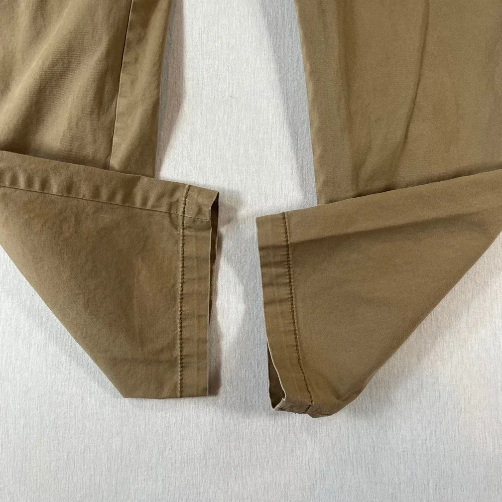 Banana Republic Pants Men 36x32 (Fit 36x29) Lived-In Chino Athletic Fit Khaki